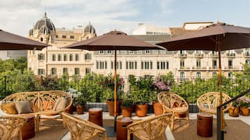 Terrasse sur le toit