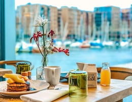 Daily buffet breakfast for a fee