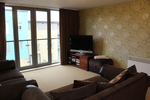 Apartamento, 2 camas de casal, para não fumantes | Sala de estar