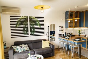 Studio Apartment | Fer et planche à repasser, lits pliants/supplémentaires, Wi-Fi gratuit