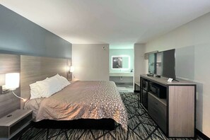 Ropa de cama de alta calidad, escritorio y insonorización 