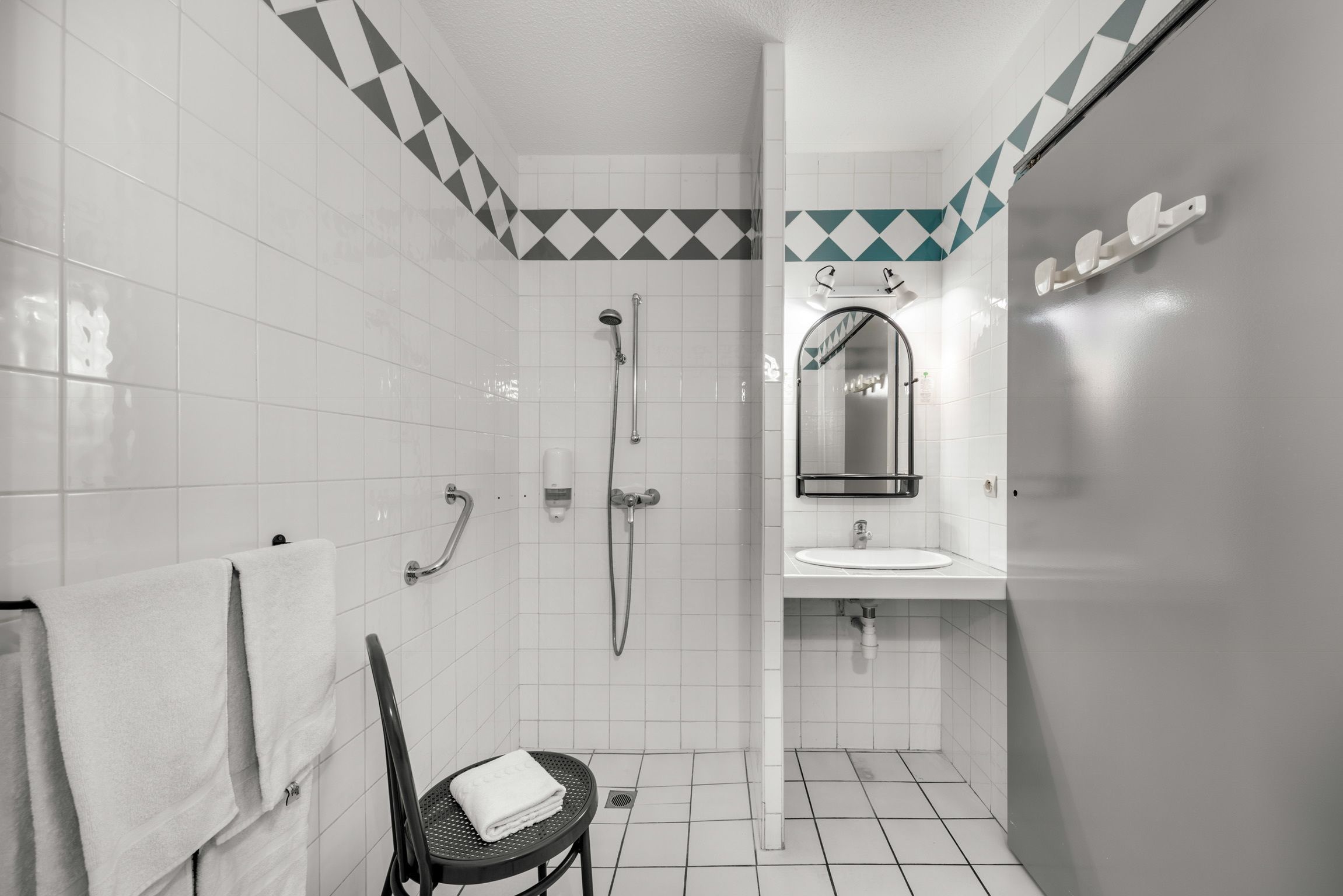 double or twin room | bathroom | free toiletries, hair dryer, towels