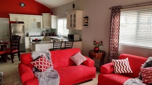 Living room - Caymanas Adrian's Vacation Rental Home (Kingston)