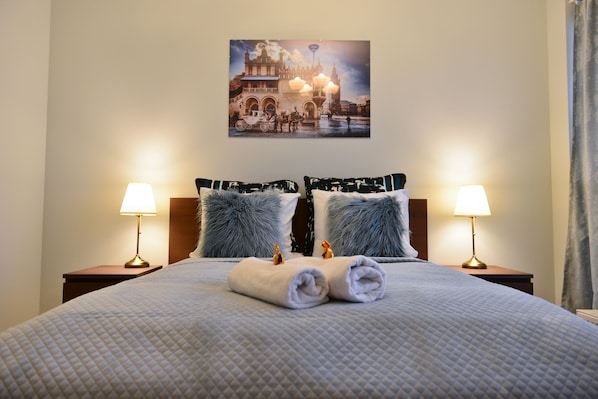 Departamento, varias camas, para no fumadores | 3 habitaciones, tabla de planchar con plancha y wifi gratis 