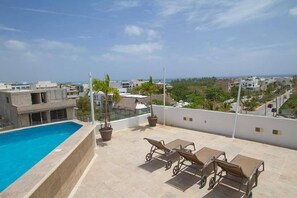 Terrace/patio - Suites Corales (Playa del Carmen)