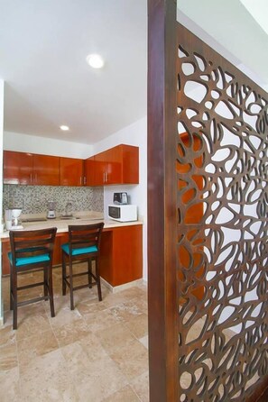 Studio, Stadtblick | Wohnbereich | Flachbildfernseher