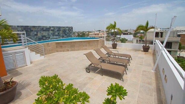 Terrace/patio - Suites Corales (Playa del Carmen)