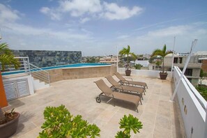 Terrace/patio - Suites Corales (Playa del Carmen)
