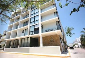 Fassade der Unterkunft