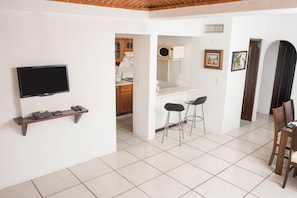 Apartment, 2 Bedrooms, City View | Living area | Flat-screen TV