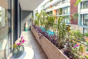 Departamento, 1 habitación | Balcón