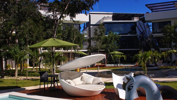 Outdoor pool - Central Park 103 H (Tulum)