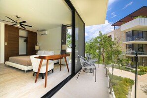 Apartment, 1 Schlafzimmer, Poolblick | Balkon