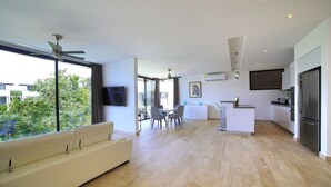 Apartment, Pool View | Living area - Central Park PHC (Tulum)