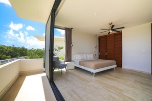 شقة - بمنظر للمسبح | شرفة