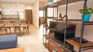 Apartment, 2 Bedrooms | Television - Paramar 003 (Tulum)