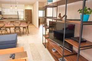 Apartment, 2 Bedrooms | Television - Paramar 003 (Tulum)