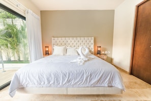 Apartment, 2 Bedrooms, Pool View | 2 bedrooms, free WiFi, bed sheets - Paramar Terra C04 (Tulum)