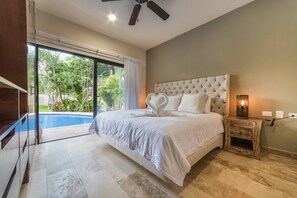 Apartment, 2 Bedrooms, Pool View | 2 bedrooms, free WiFi, bed sheets - Paramar Terra C04 (Tulum)