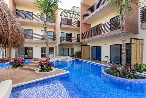 숙박 시설 구내