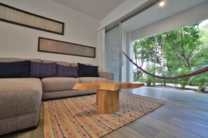 Apartment, 2 Bedrooms | Living area | Flat-screen TV - IK Zama 02 (Tulum)