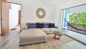 Apartment, 2 Bedrooms | Living room - IK Zama 04 (Tulum)