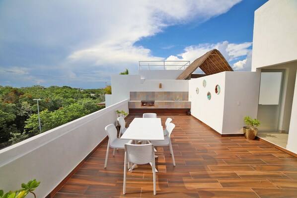 Apartment, 2 Schlafzimmer | Terrasse/Patio