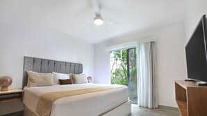 Apartment, 2 Schlafzimmer | 2 Schlafzimmer, Zimmersafe, kostenloses WLAN, Bettwäsche