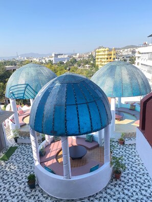 Terrace/patio - Stamps by Eight Continents, Pushkar (Pushkar)