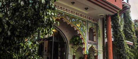 Fassade der Unterkunft