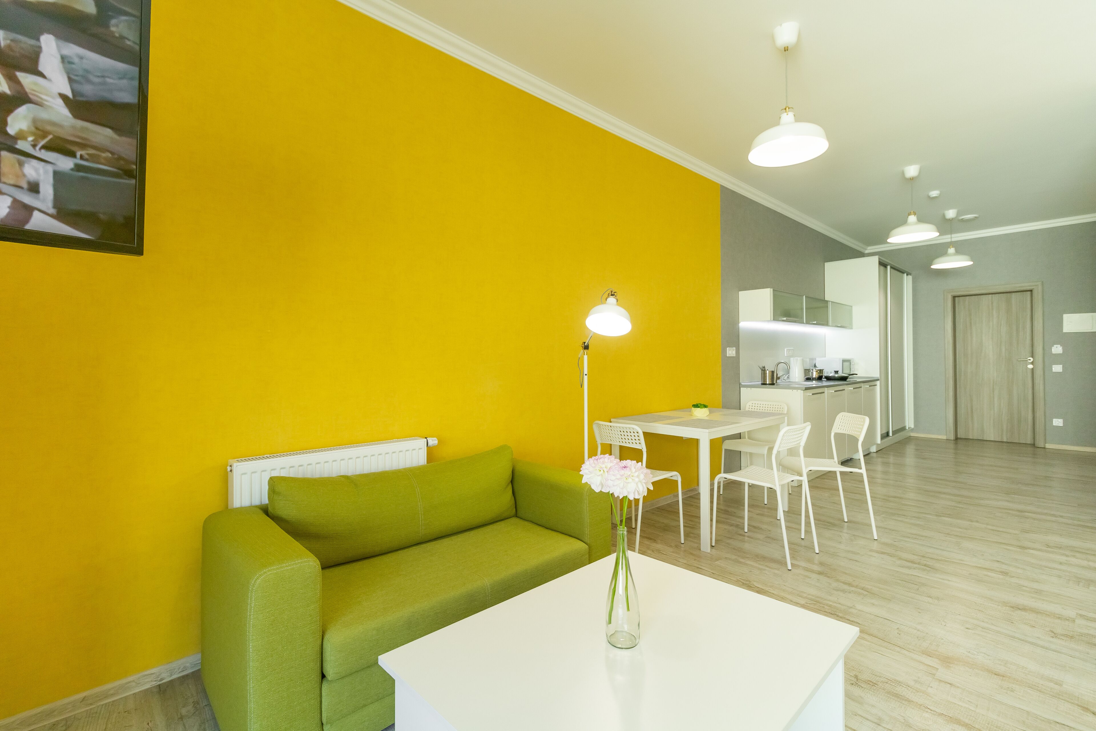 Apartamento familiar | 1 dormitorio, decoración individual, mobiliario individual