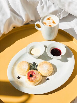 Desayuno a la carta incluido todos los días