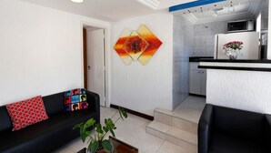 Apartment | Living room - Excelente Apartamento de 4 Quartos Duplex com Terraço - Roxy 5 (Rio de Janeiro)