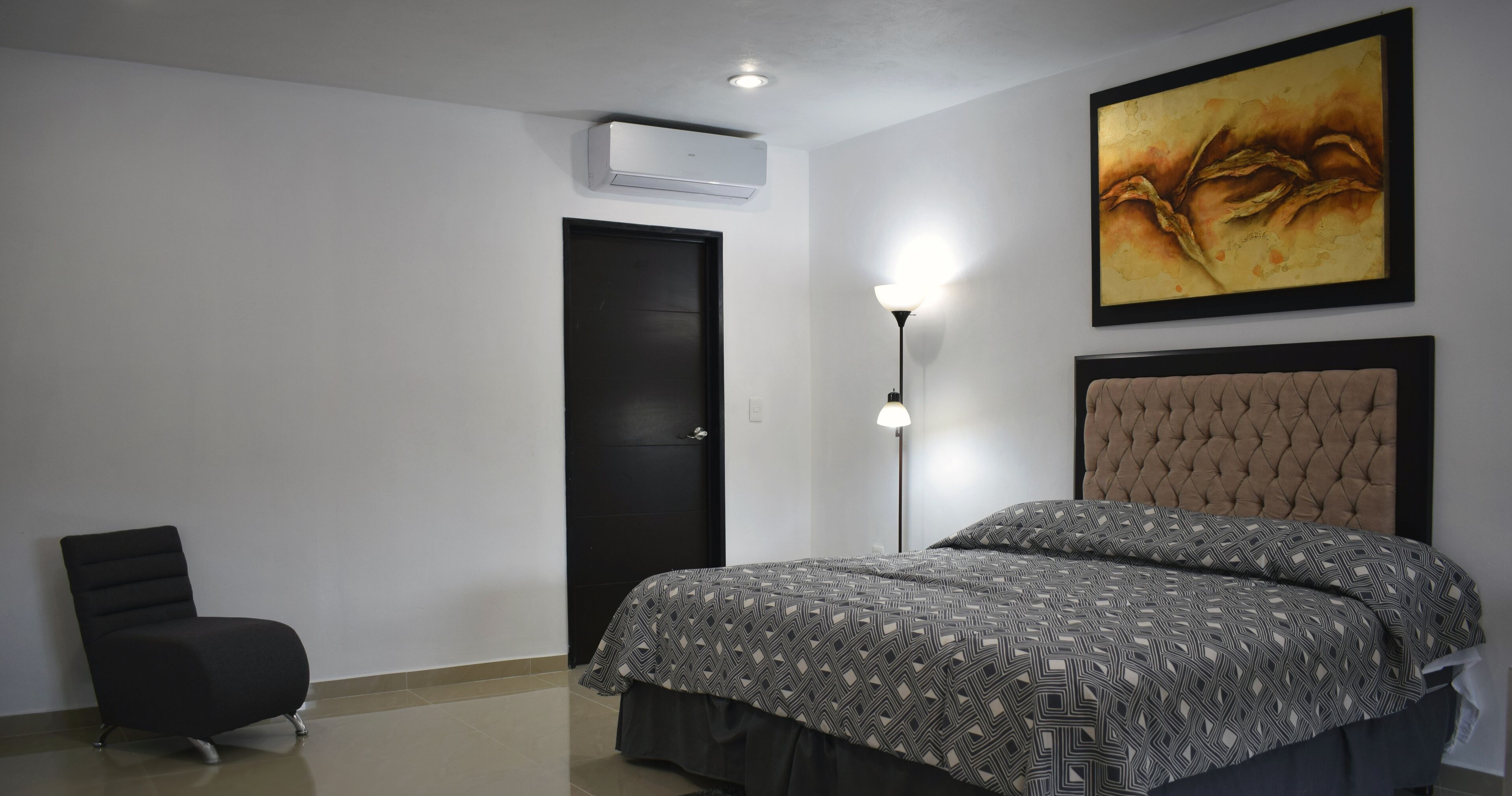 deluxe double room, 2 double beds, accessible, pool view | 2 bedrooms, minibar, individually furnished, blackout curtains