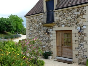 Exterior detail - Magnificent house villa stunning views heated private pool air con. near Sarlat  (Tamniès)
