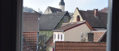 Blick von der Unterkunft