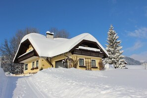 Ferienwohnung mit See und Bergblick