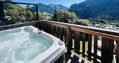6-person flat, modern, cosy with spa, close to the centre and skiing