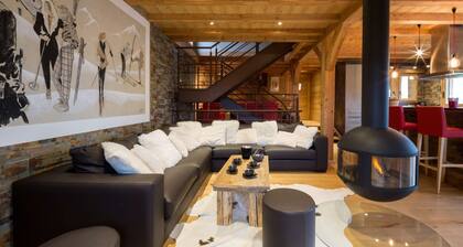 Luxus-Chalet 12 pers - in der Nähe der Pisten und des Zentrums, Sauna, Spa