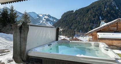 Chalet for 10 people - close to the village - 5bed - 5SDB - jacuzzi, fireplace