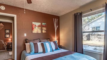 2 habitaciones, tabla de planchar con plancha y wifi gratis