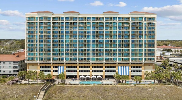 Exterior - Mar Vista Grande — Ocean & City Views —4BR 3BA— Luxury Defined -N. Myrtle Beach (North Myrtle Beach)