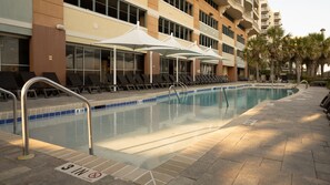 Indoor pool, outdoor pool