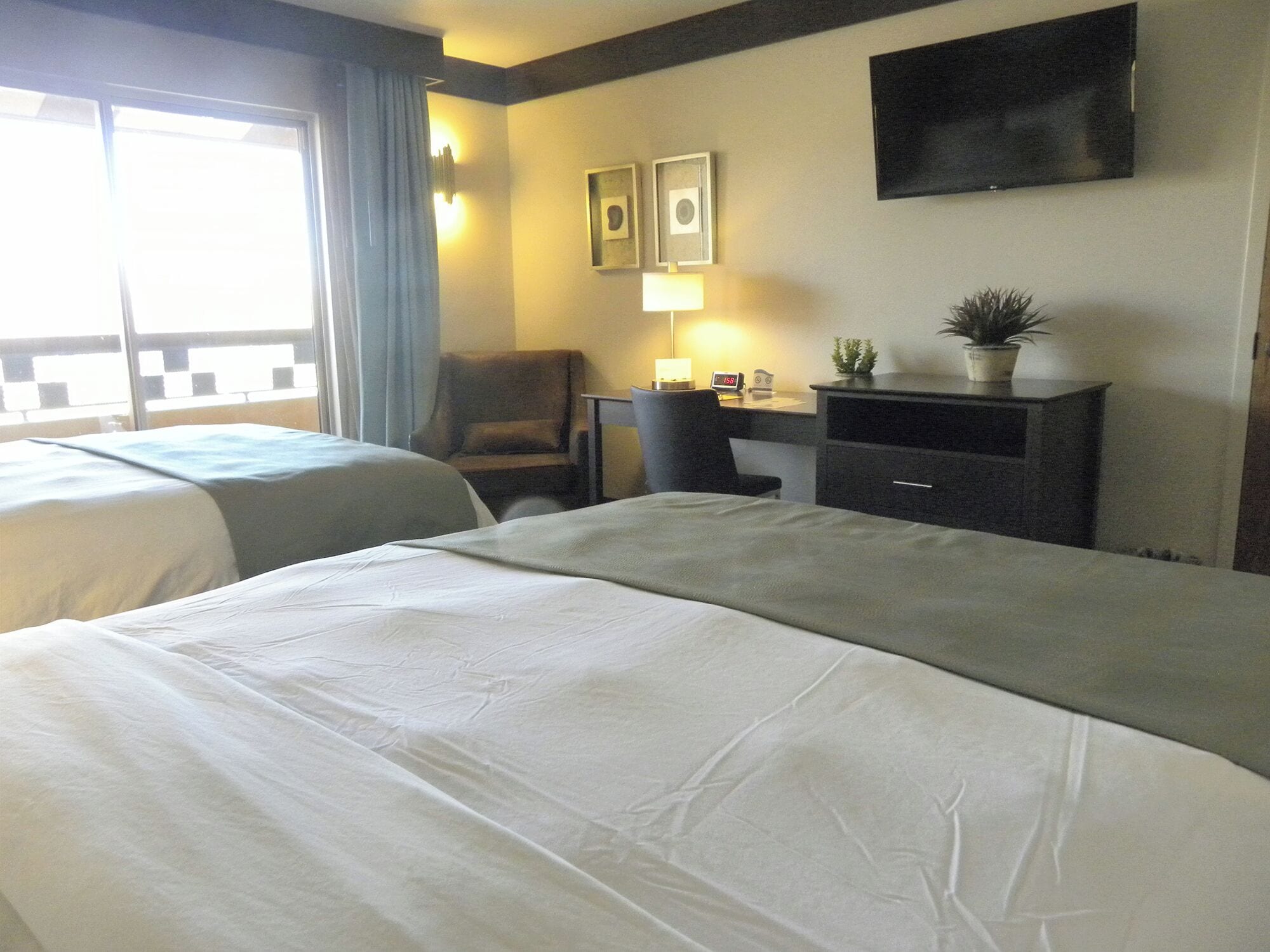 standard room, 2 queen beds, non smoking | 1 bedroom, in-room safe, individually decorated, individually furnished