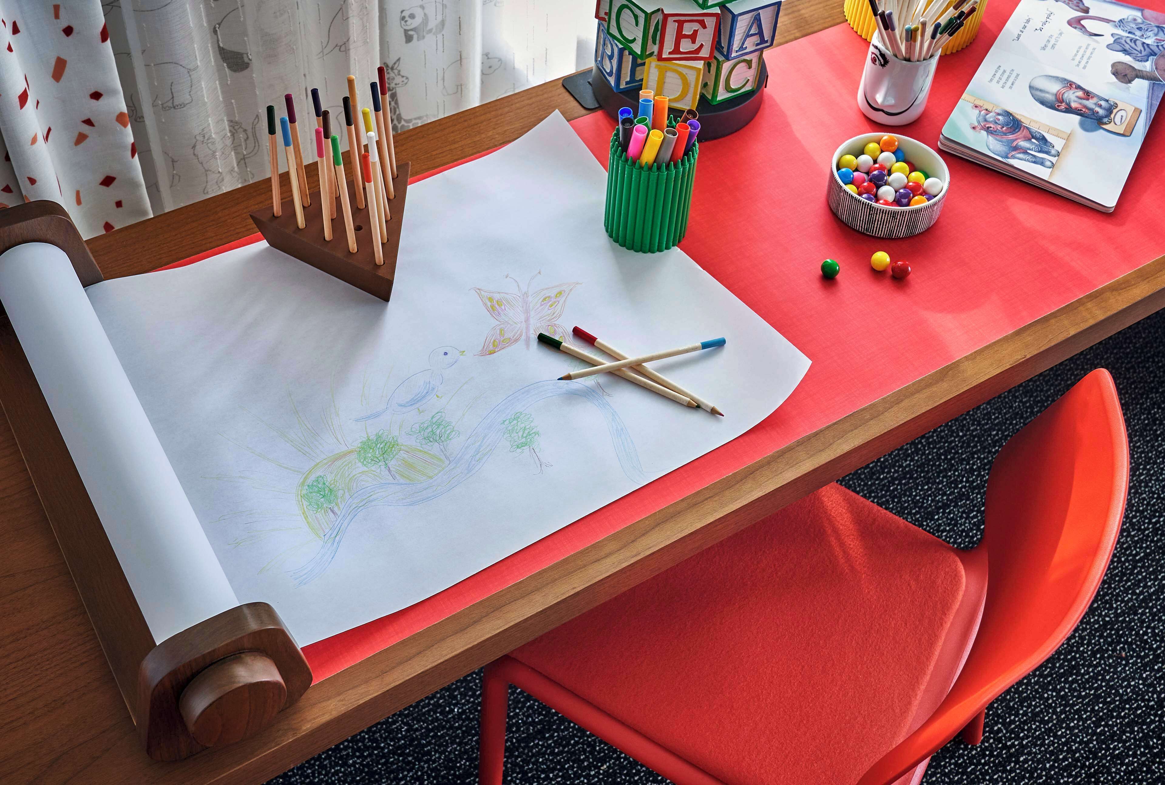 family loft, multiple beds | premium bedding, in-room safe, desk, laptop workspace