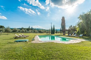 Seasonal outdoor pool - Villa Leonardo (Sarteano)