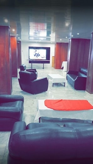 Sala de estar en el lobby