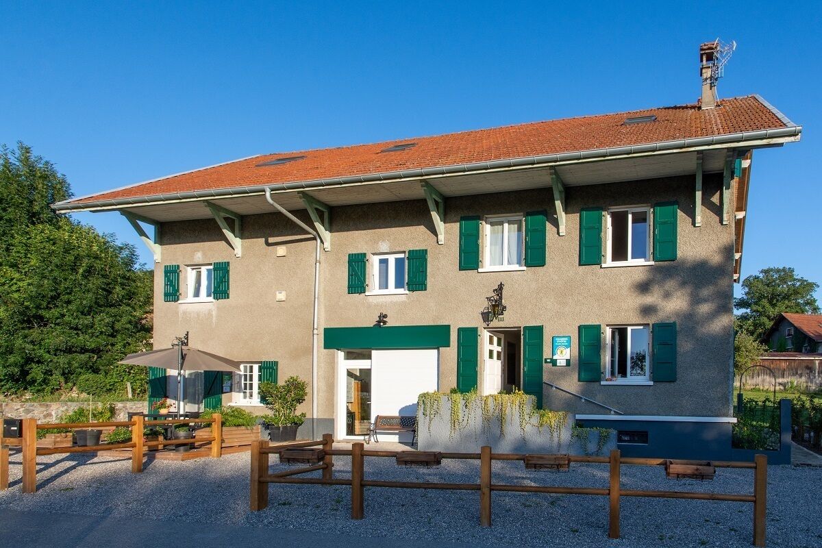 Façade de l’hébergement