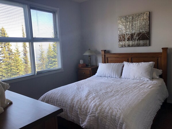 2 bedrooms, iron/ironing board, free WiFi, bed sheets