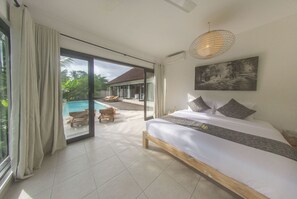 Deluxe-Villa, 3 Schlafzimmer | Zimmerausstattung